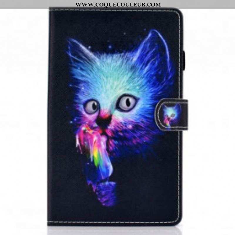 Housse Samsung Galaxy Tab A7 (2020) Psycho Cat