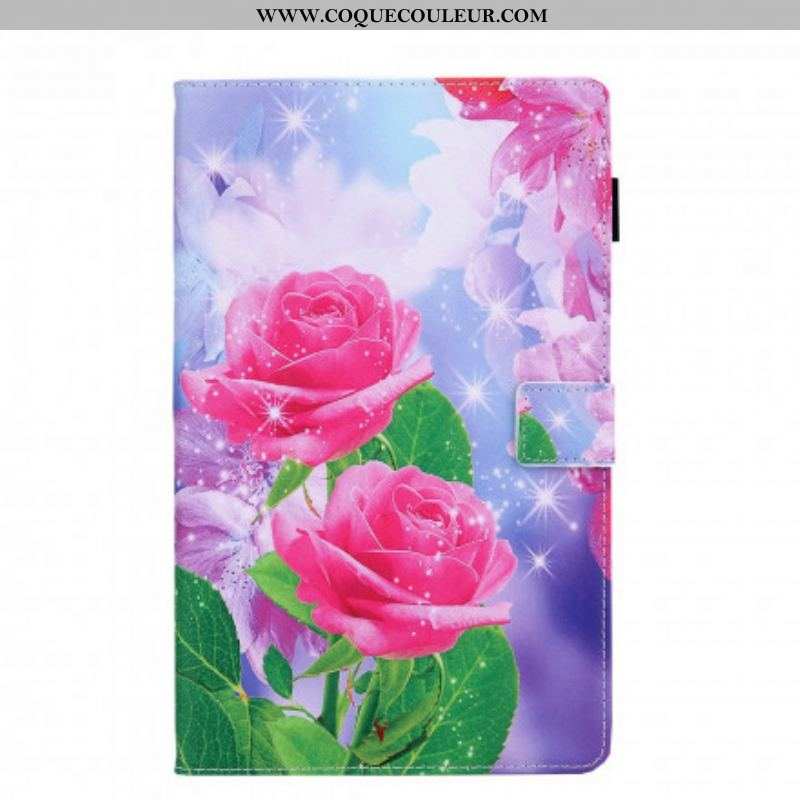 Housse Samsung Galaxy Tab A7 (2020) Fleurs de Rêve