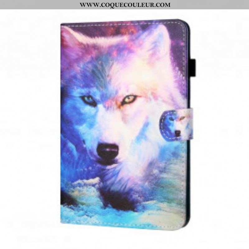 Housse Samsung Galaxy Tab A7 (2020) Loup Art