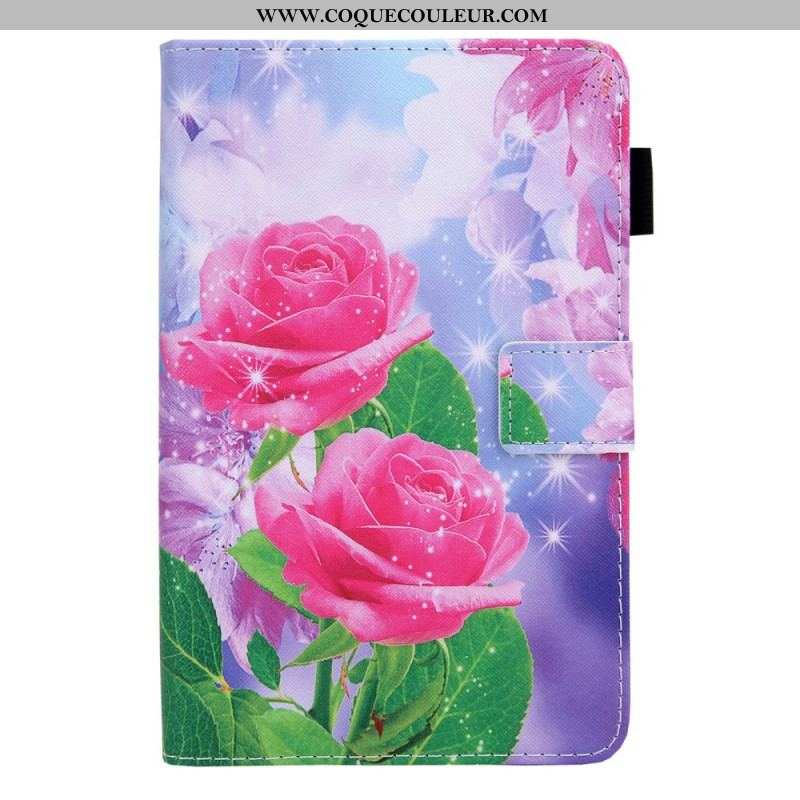 Housse Samsung Galaxy Tab A8 (2021) Fleurs de Rêve