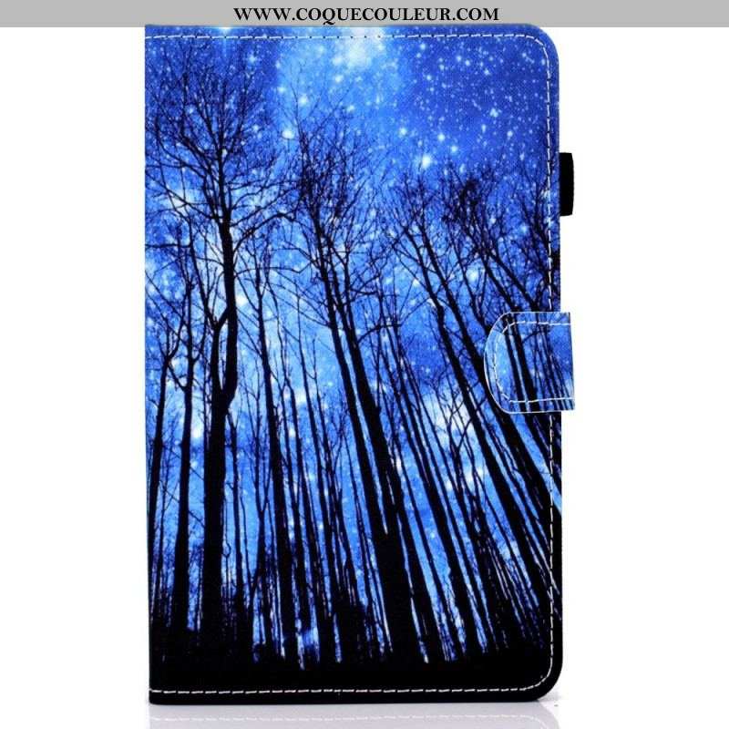 Housse Samsung Galaxy Tab A8 (2021) Forêt de Nuit