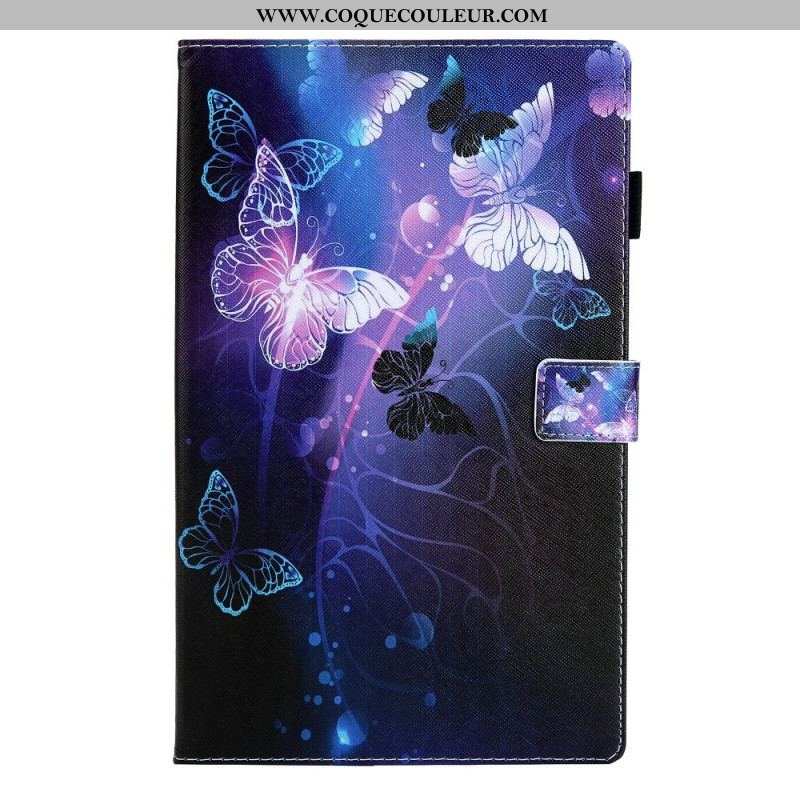 Housse Samsung Galaxy Tab A8 (2021) Papillons Magiques