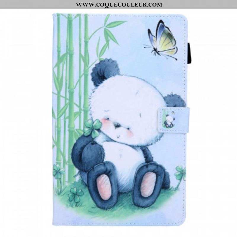 Housse Samsung Galaxy Tab A8 (2021) Panda en Nature