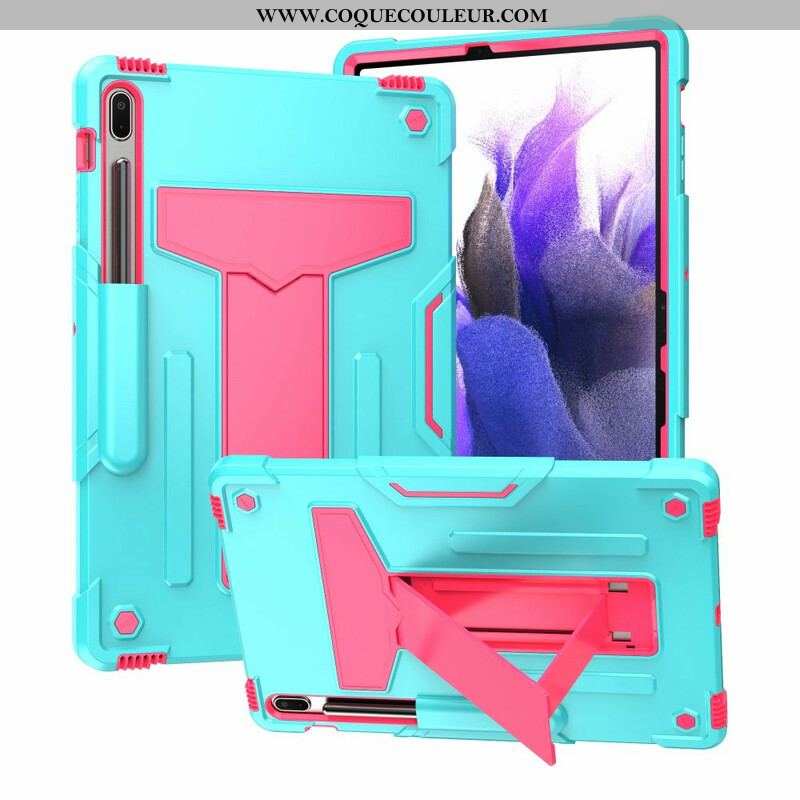 Coque Samsung Galaxy Tab S7 FE Résistante Support Pliable