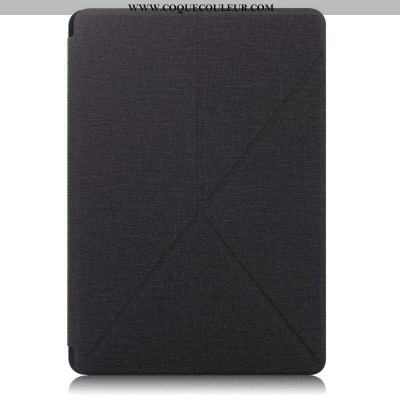 Smart Case Samsung Galaxy Tab S7 FE Texture Tissu Origami