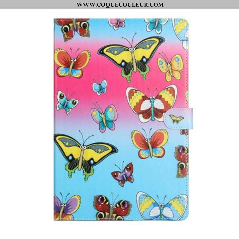 Housse Samsung Galaxy Tab S8 Plus / S7 Plus Butterflies