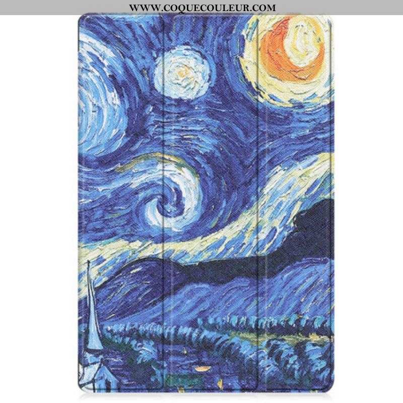 Smart Case Samsung Galaxy Tab S8 Plus / S7 Plus Renforcée Van Gogh