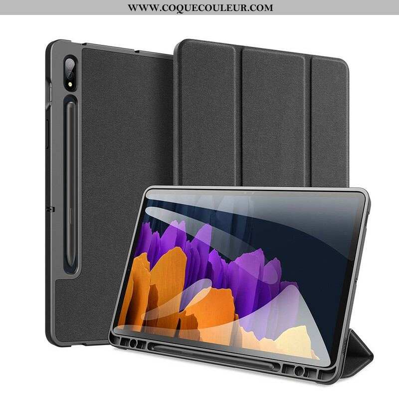 Smart Case Samsung Galaxy Tab S8 Plus / S7 Plus  / S7 FE Domo Series DUX-DUCIS