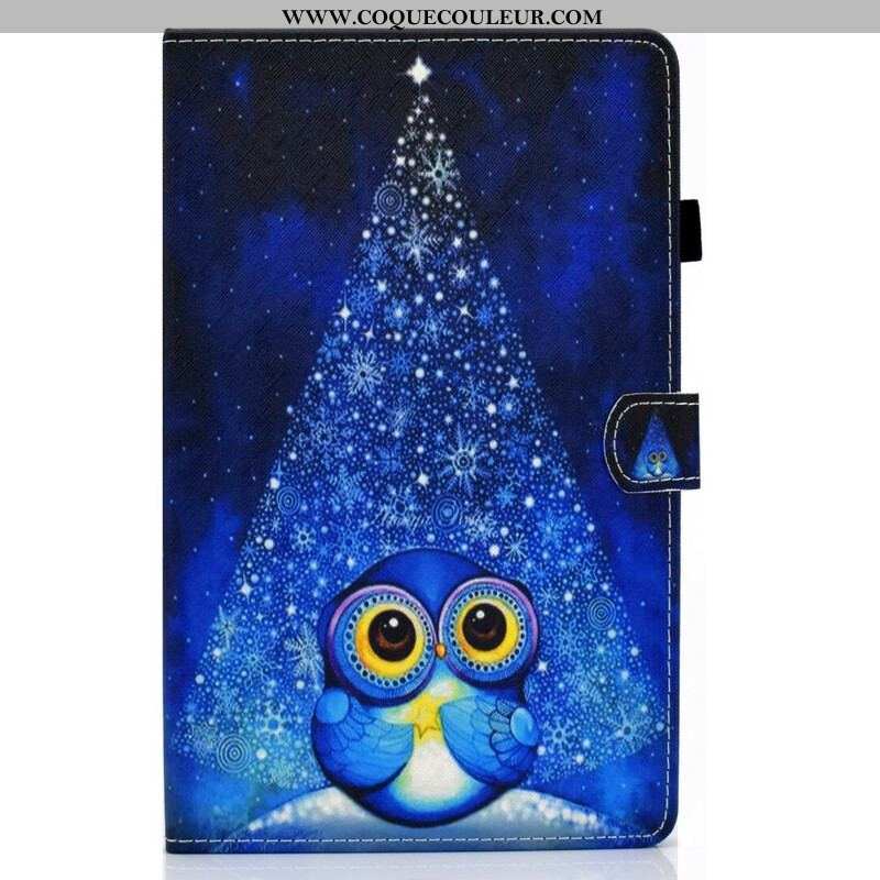 Housse Samsung Galaxy Tab S8 / Tab S7 Hibou