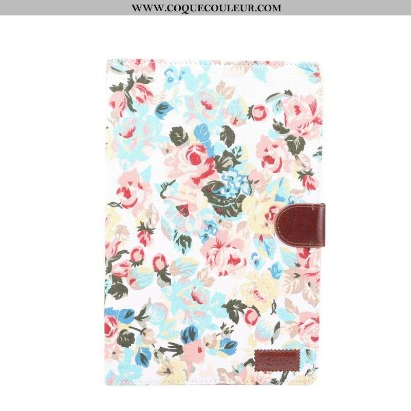 Housse Samsung Galaxy Tab S8 / Tab S7 Fleurs Liberty