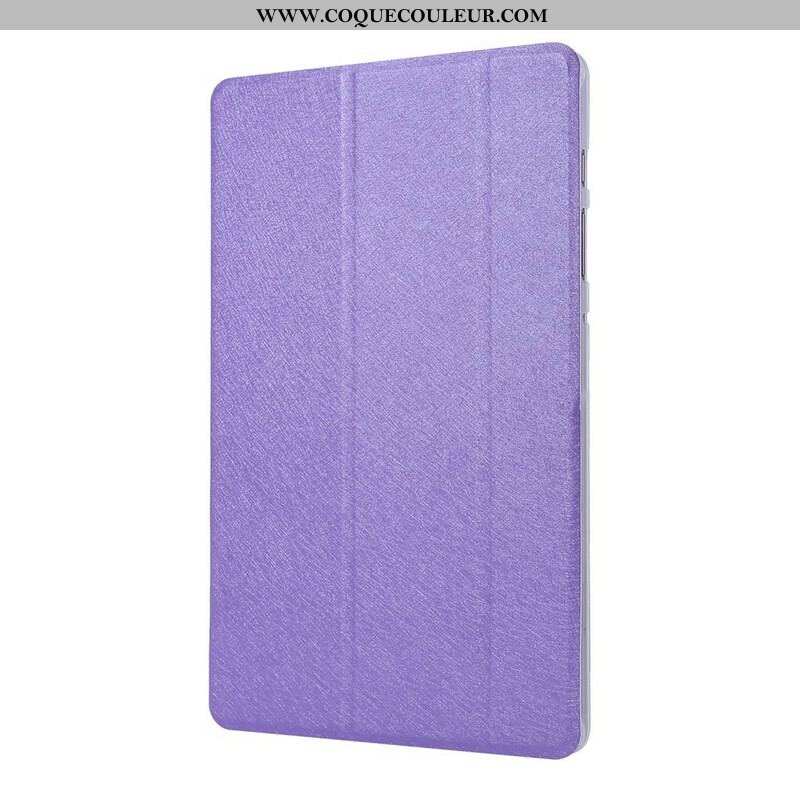 Smart Case Samsung Galaxy Tab S8 / Tab S7 Simili Cuir Texture Soie