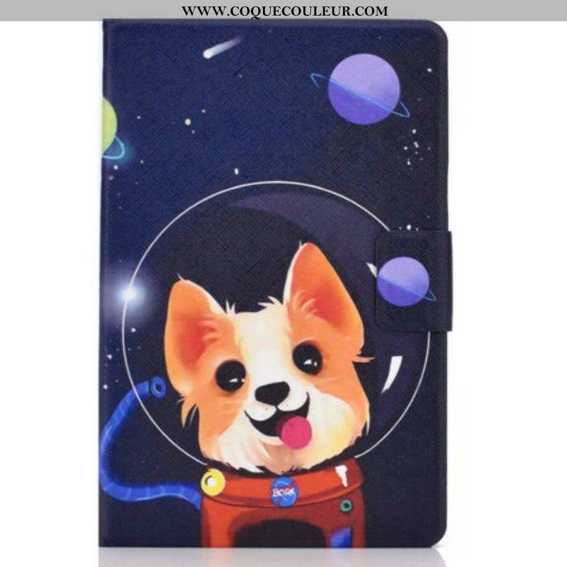 Housse Samsung Galaxy Tab S8 / Tab S7 Space Dog