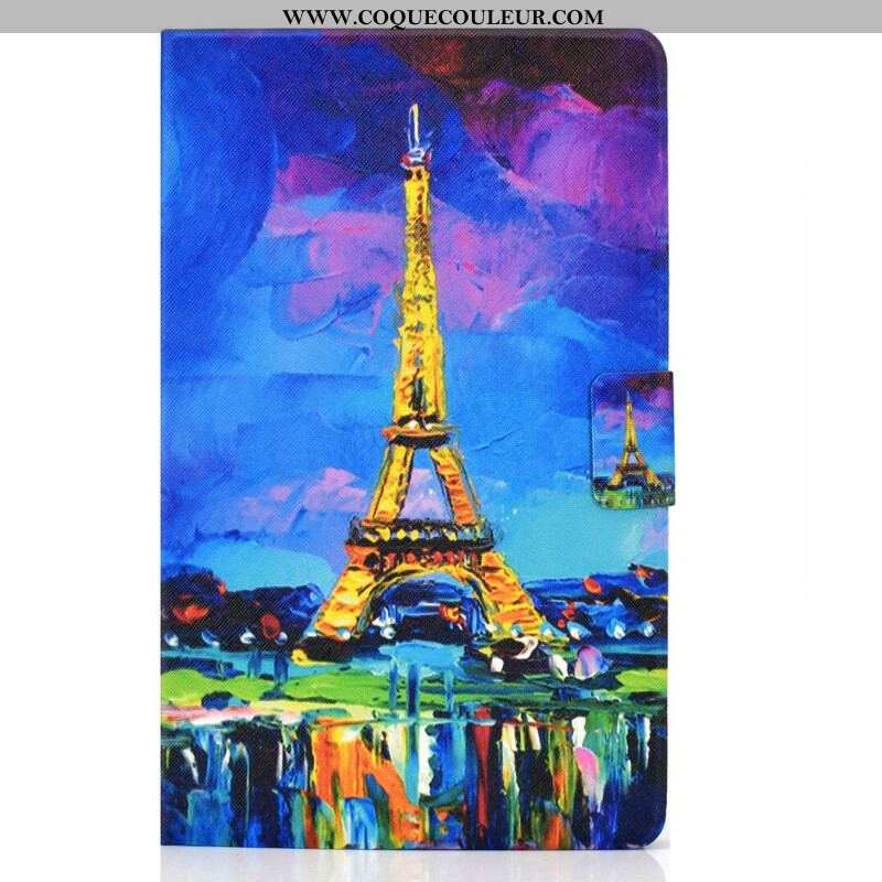 Housse Samsung Galaxy Tab S8 / Tab S7 Tour Eiffel