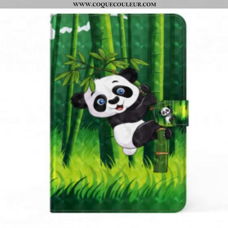 Housse Simili Cuir  Samsung Galaxy Tab S8 / Tab S7 Panda