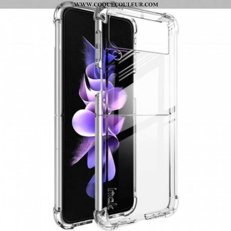 Coque Samsung Galaxy Z Flip 3 5G Transparente et Film Écran IMAK