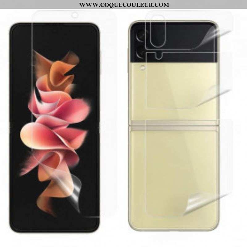 Film de protection écran et dos pour Samsung Galaxy Z Flip 3 5G