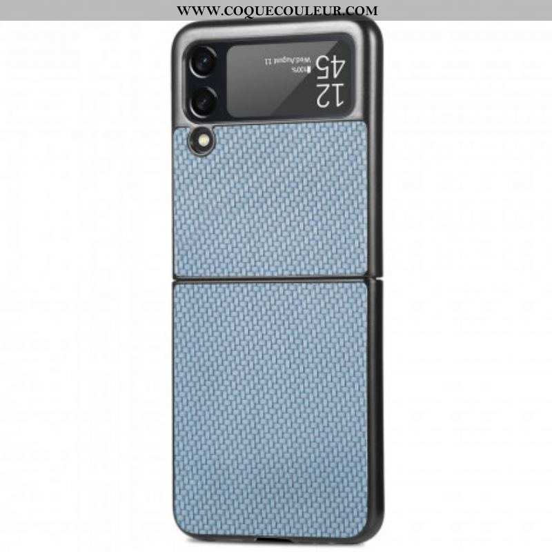 Coque Samsung Galaxy Z Flip 3 5G Fibre Carbone Texturée