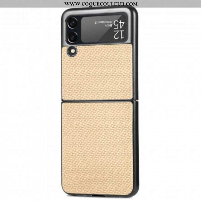 Coque Samsung Galaxy Z Flip 3 5G Fibre Carbone Texturée