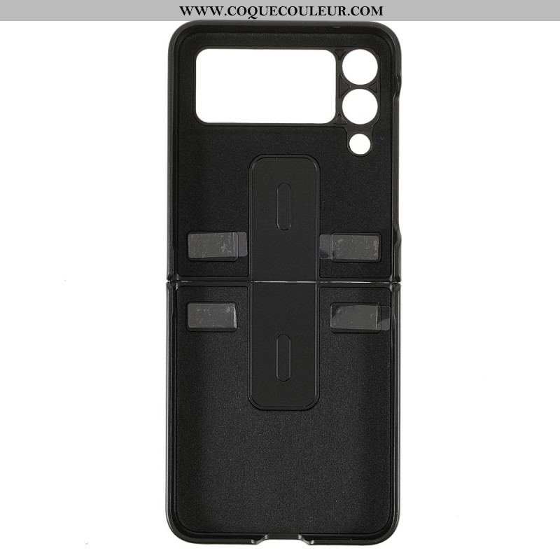 Coque Samsung Galaxy Z Flip 3 5G Porte-Cartes Tricolore