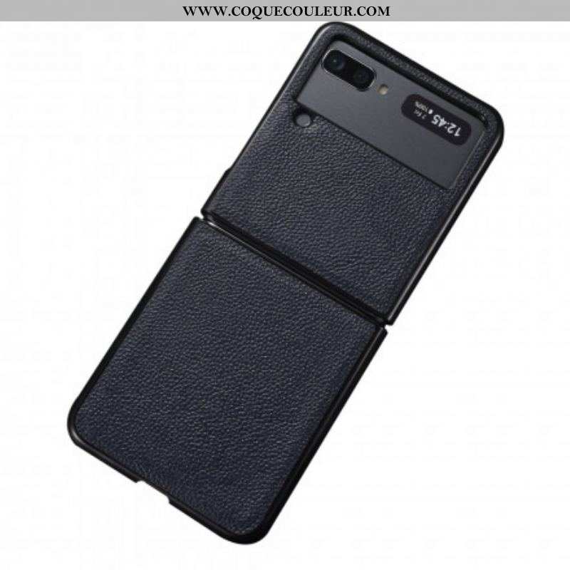 Coque Samsung Galaxy Z Flip 3 5G Véritable Cuir