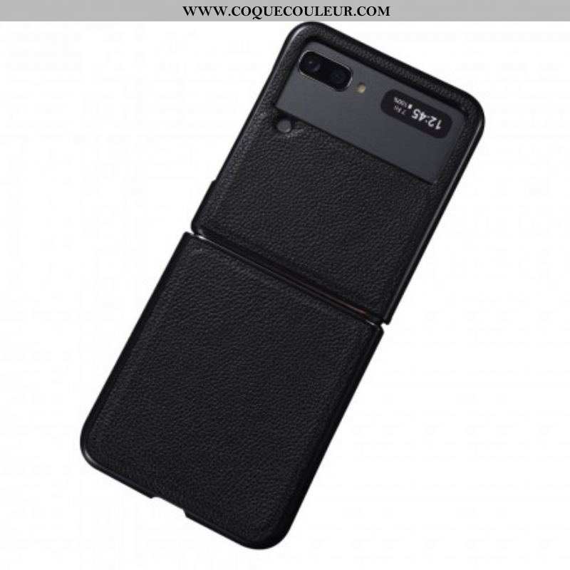 Coque Samsung Galaxy Z Flip 3 5G Véritable Cuir