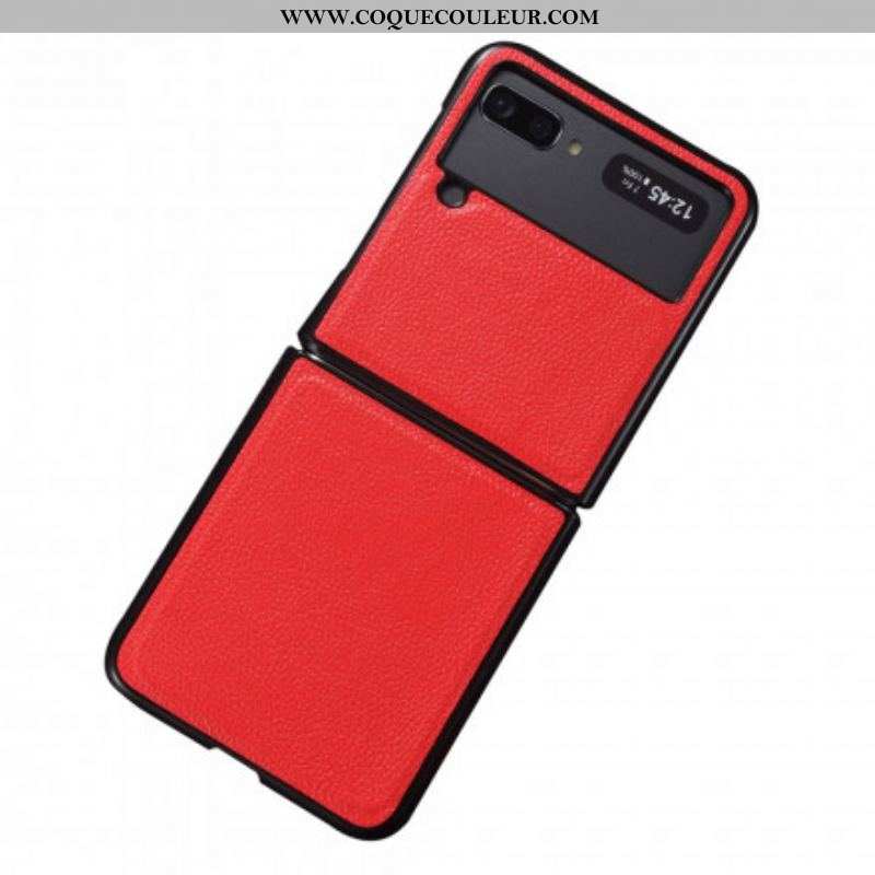 Coque Samsung Galaxy Z Flip 3 5G Véritable Cuir