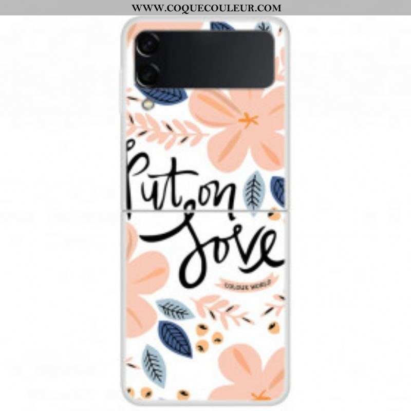 Coque Samsung Galaxy Z Flip 3 5G Put On Love