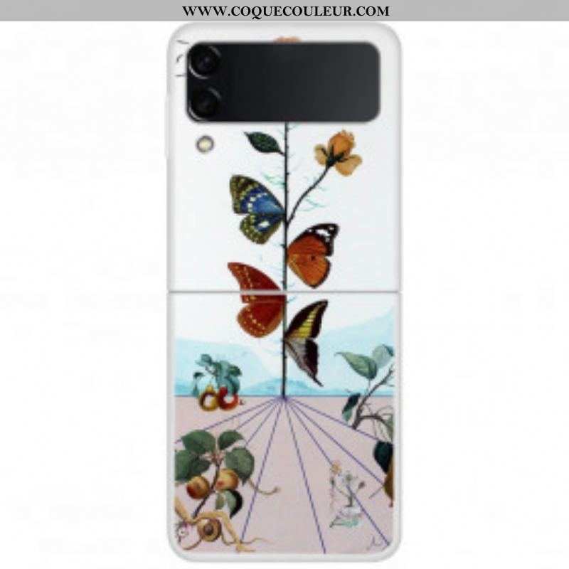 Coque Samsung Galaxy Z Flip 3 5G Papillons de la Nature