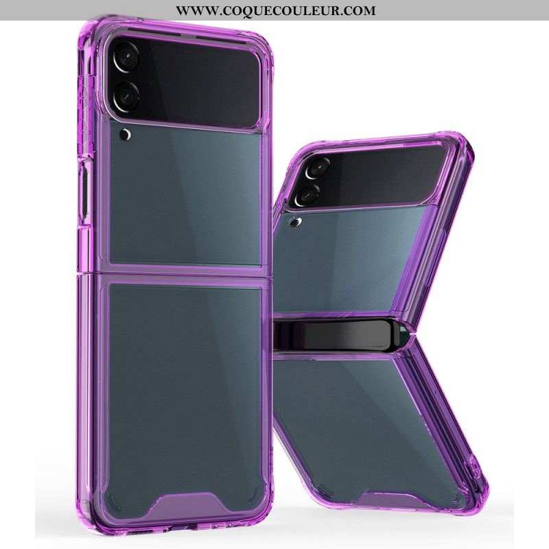 Coque Samsung Galaxy Z Flip 3 5G Transparente Colorée