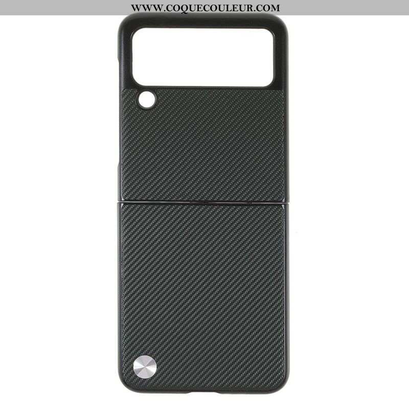 Coque Samsung Galaxy Z Flip 3 5G Fibre Carbone X-LEVEL