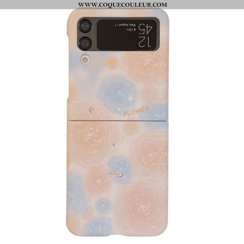 Coque Samsung Galaxy Z Flip 4 Fleurs Art