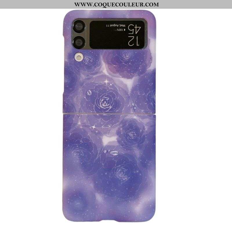 Coque Samsung Galaxy Z Flip 4 Fleurs Art