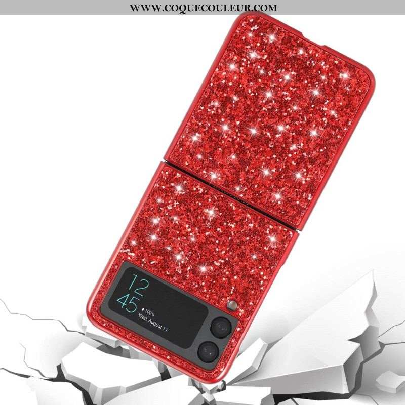 Coque Samsung Galaxy Z Flip 4 Paillettes Premium