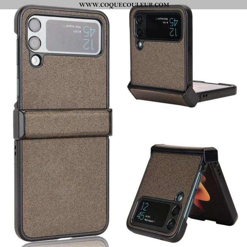 Coque Samsung Galaxy Z Flip 4 Texture effet Mat