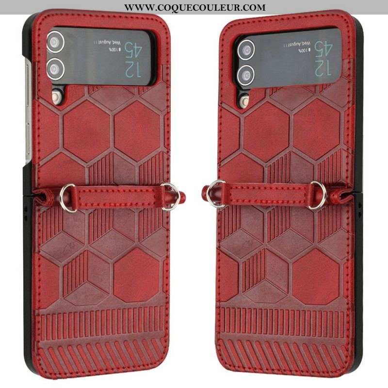 Coque Samsung Galaxy Z Flip 4 Design Ballon de Foot