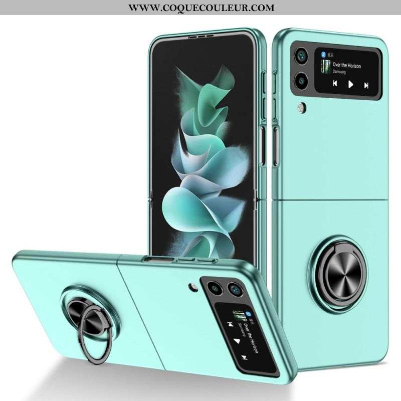 Coque Samsung Galaxy Z Flip 4 Anneau Rotatif