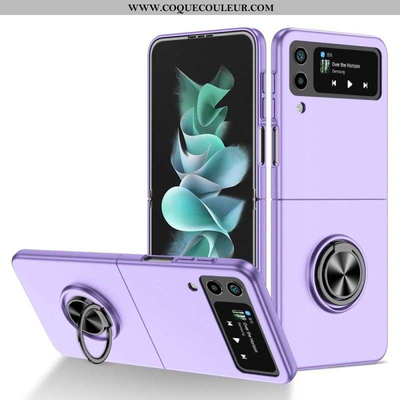 Coque Samsung Galaxy Z Flip 4 Anneau Rotatif