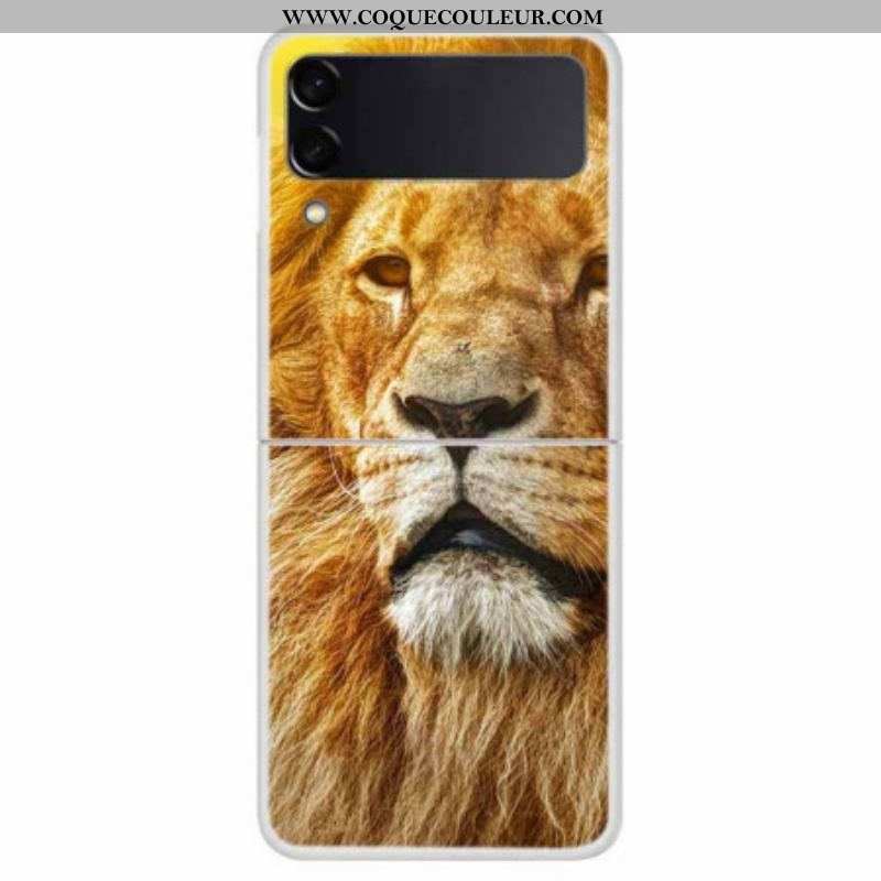 Coque Samsung Galaxy Z Flip 4 Lion