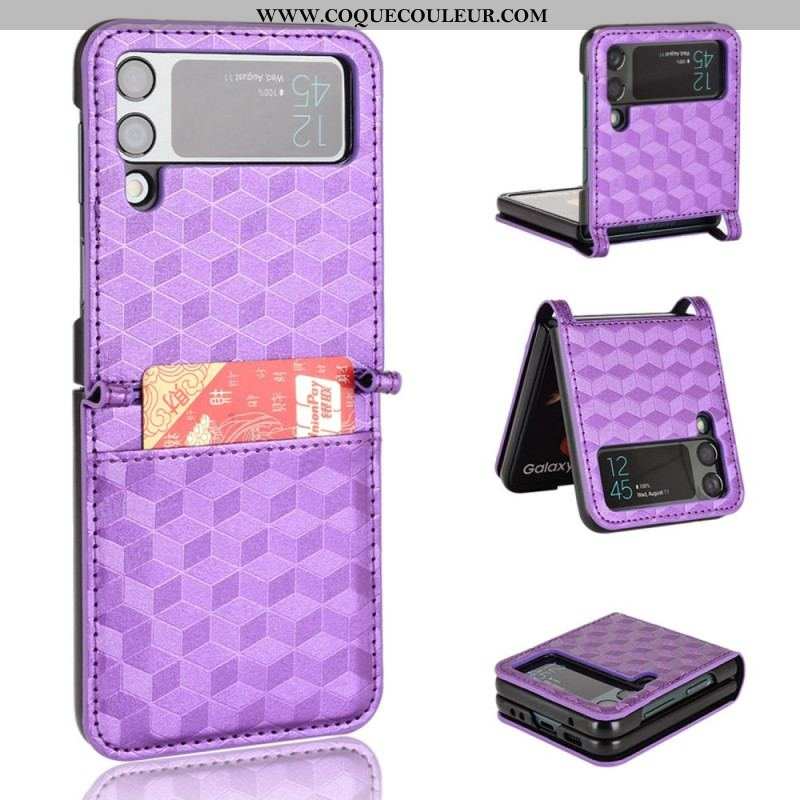 Coque Samsung Galaxy Z Flip 4 Cube 3D