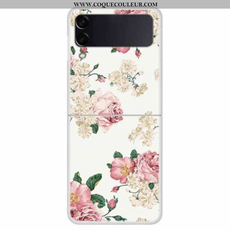 Coque Samsung Galaxy Z Flip 4 Fleurs Liberty