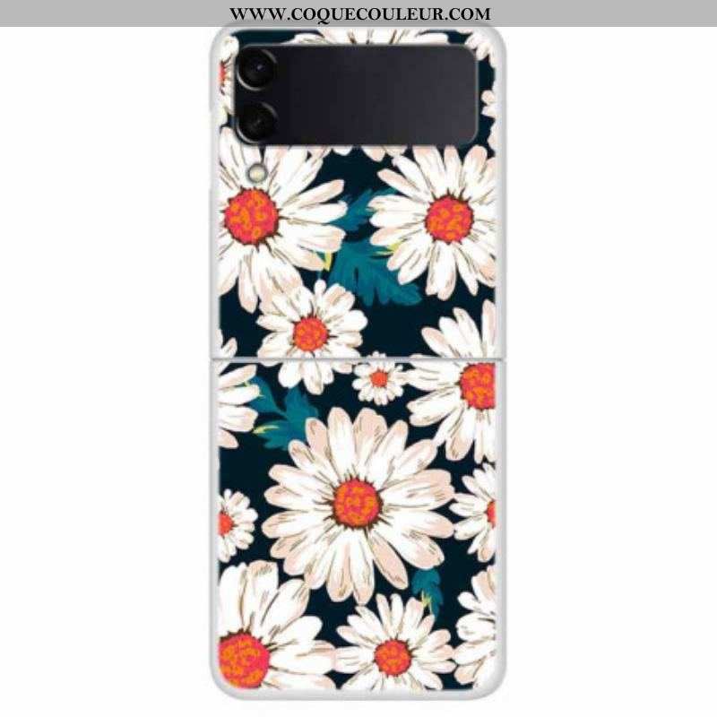 Coque Samsung Galaxy Z Flip 4 Marguerites