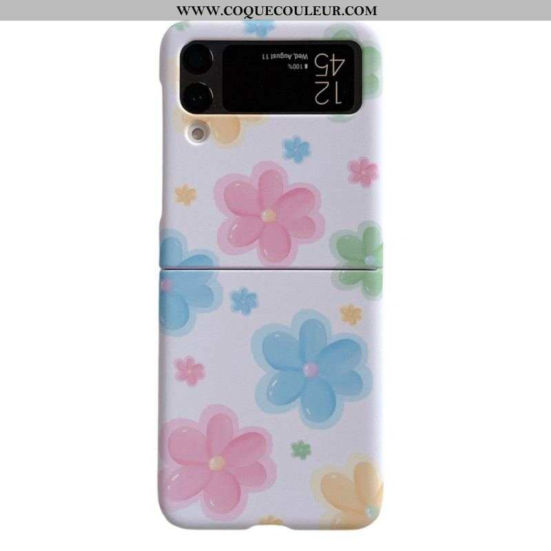 Coque Samsung Galaxy Z Flip 4 Jolies Fleurs