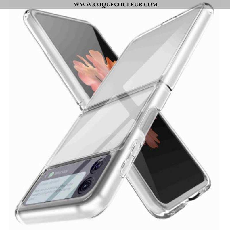 Coque Samsung Galaxy Z Flip 4 Transparente Anti-Jaunissement