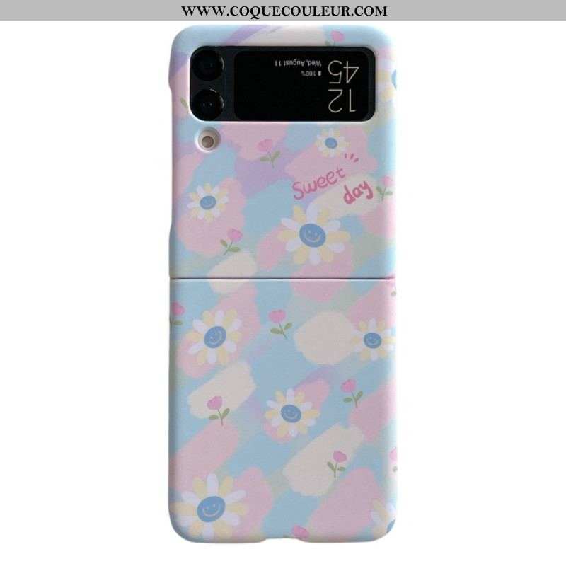 Coque Samsung Galaxy Z Flip 4 Petites Marguerites