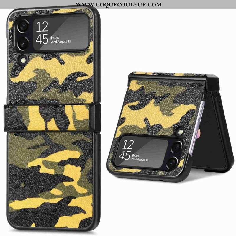 Coque Samsung Galaxy Z Flip 4 Camouflage Militaire