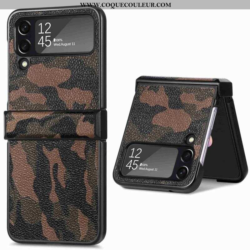 Coque Samsung Galaxy Z Flip 4 Camouflage Militaire