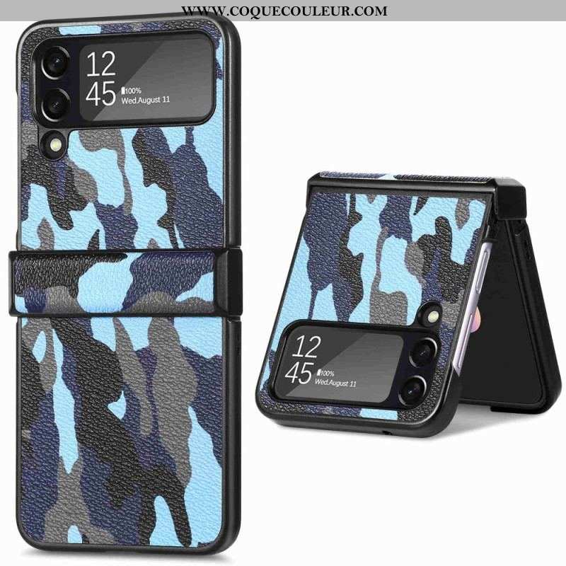 Coque Samsung Galaxy Z Flip 4 Camouflage Militaire