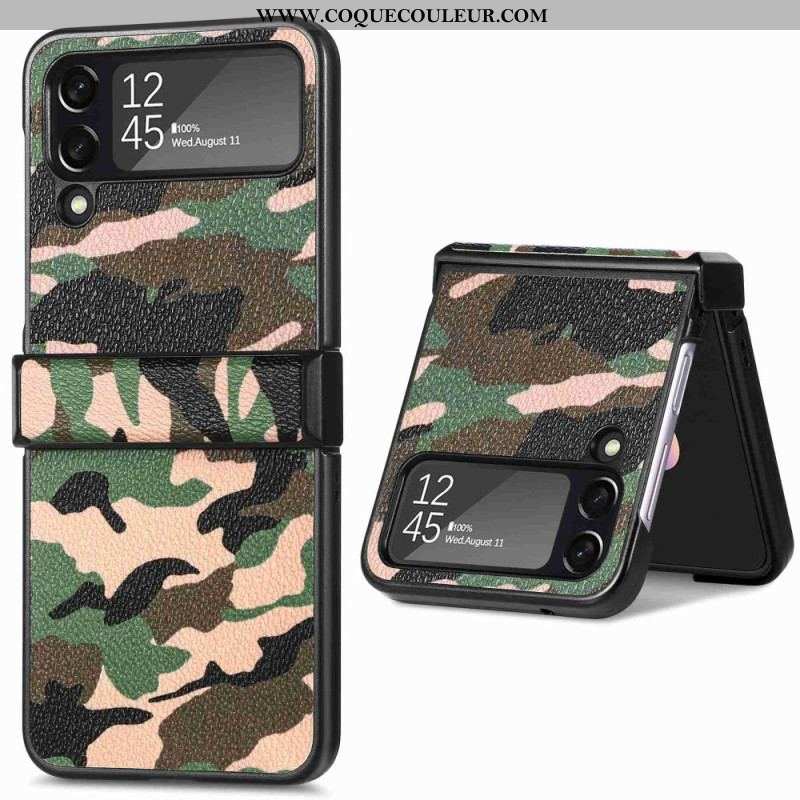 Coque Samsung Galaxy Z Flip 4 Camouflage Militaire