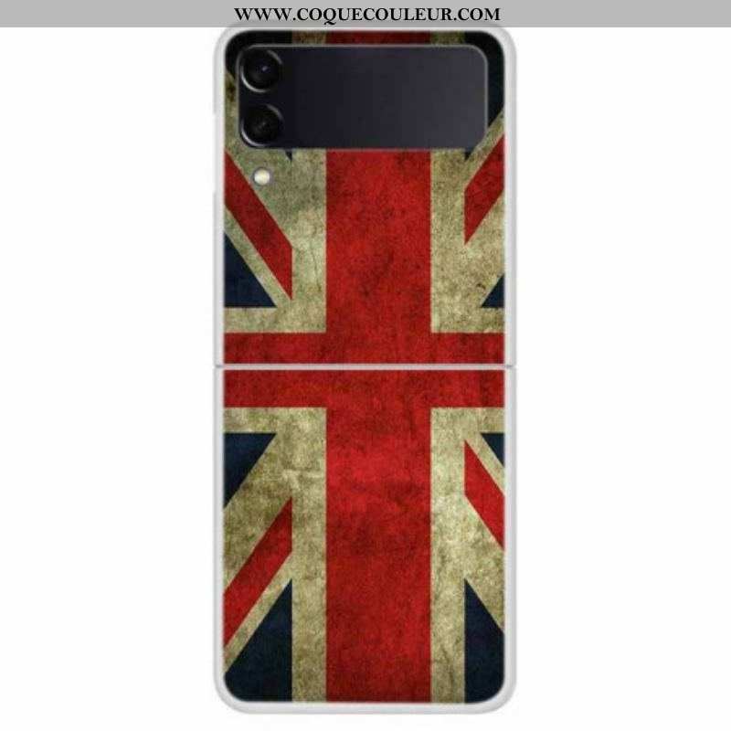 Coque Samsung Galaxy Z Flip 4 Drapeau Anglais