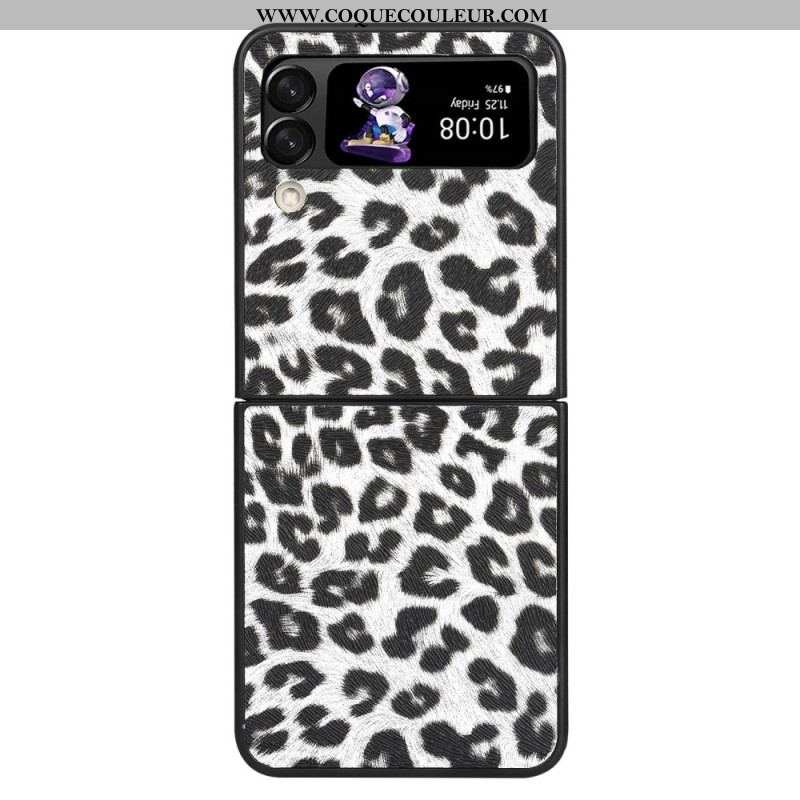 Coque Samsung Galaxy Z Flip 4 Léopard